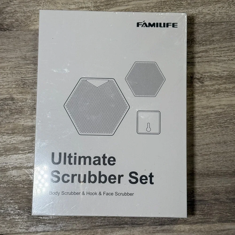 Body Scrubber & Hook‎